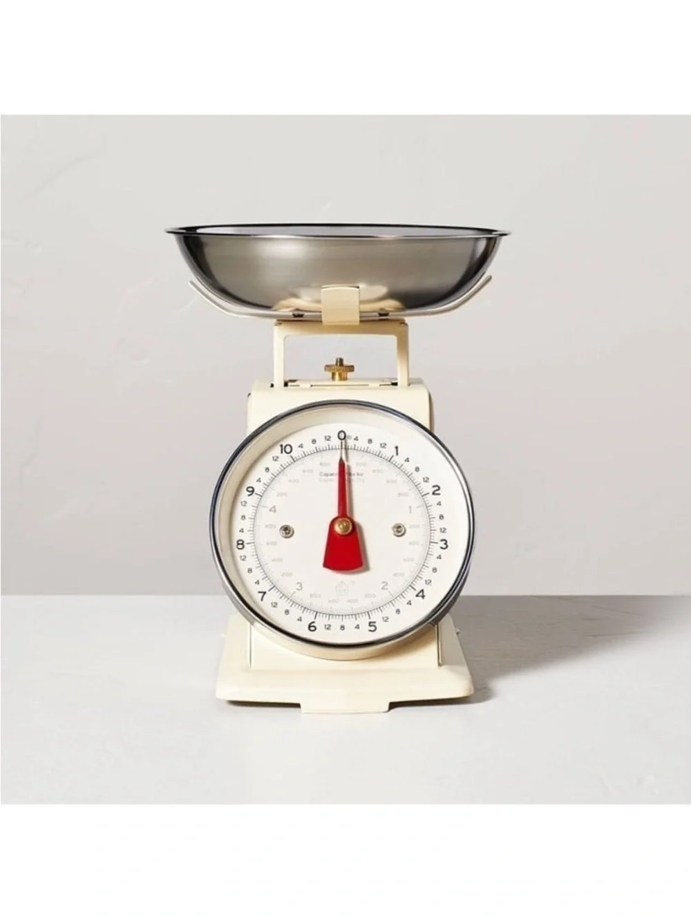 Hearth & Hand - 11lb Stainless Steel Kitchen Scale Ivory | New